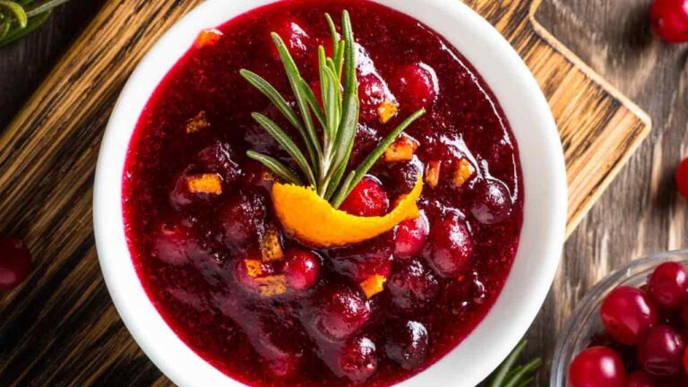 Canned cranberry sauce recipe