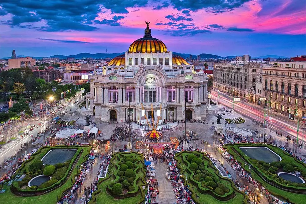 dream holiday destinations Mexico City 